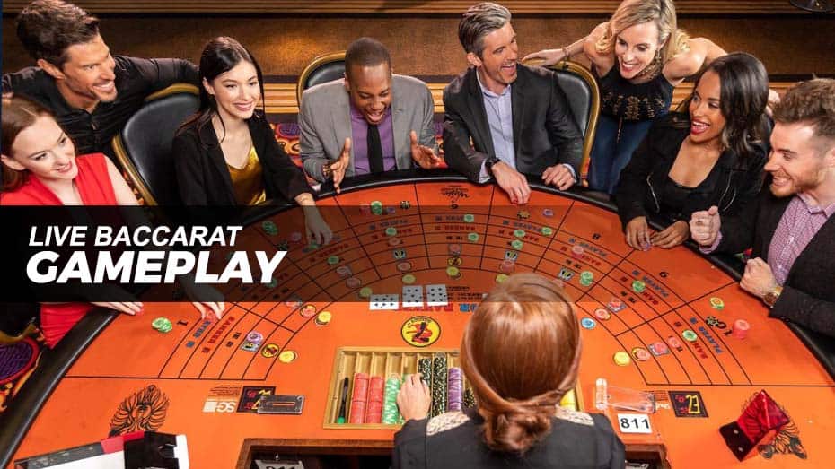 Gameplay of baccarat