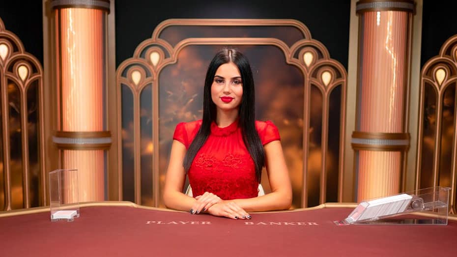 Live dealer baccarat