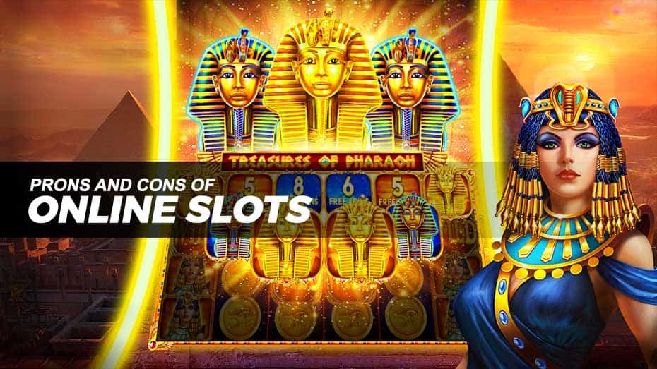 Pros and cons of online slot machines