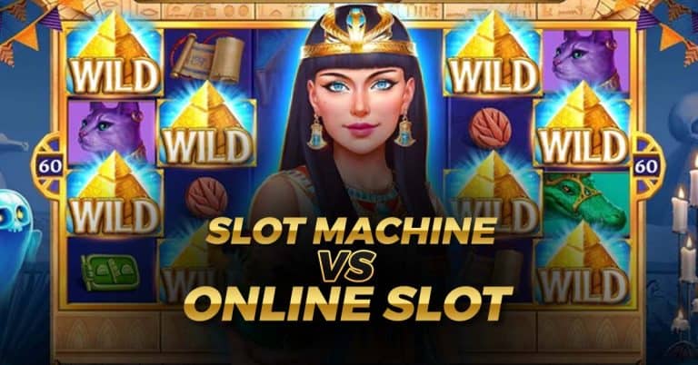 Traditional slot machines versus online slot machines