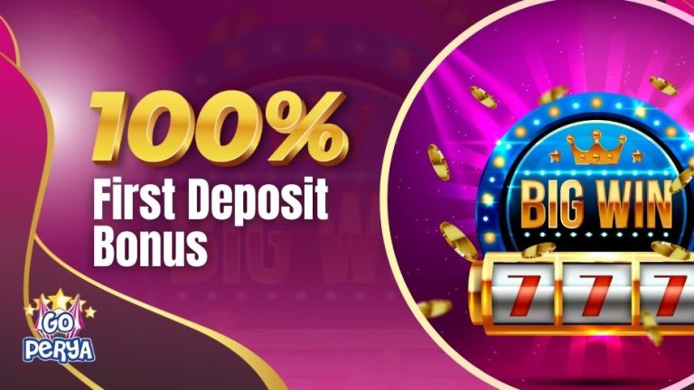 100% First Deposit Bonus