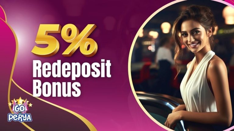 5% Redeposit Bonus