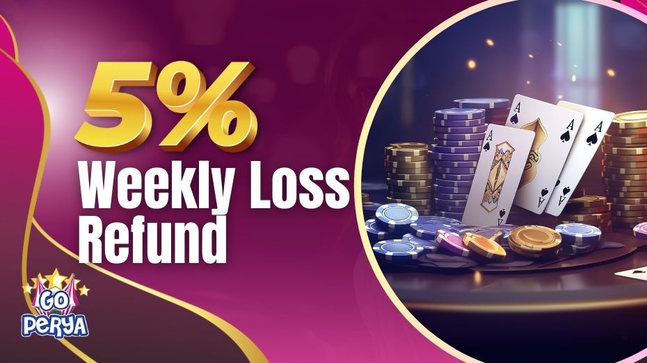 5% Weekly Loss Refund